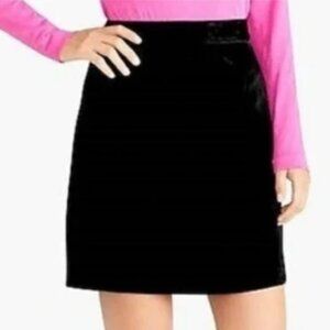Talbots Velvet Stretch Mini Skirt Size 22W Black